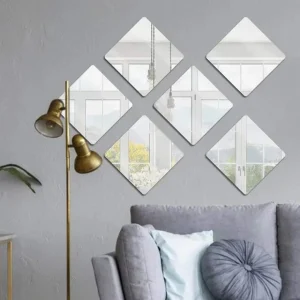 Acrylic 3D Crystals  Mirrors (cube )